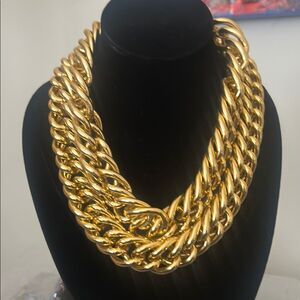 Anne Klein Elegant Gold Chain Necklace